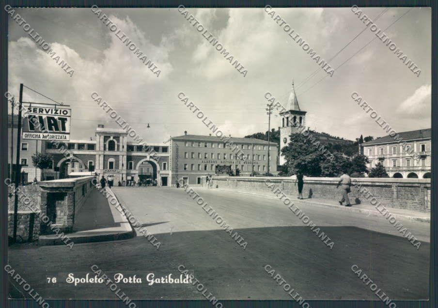 Perugia Spoleto Foto FG cartolina MQ1350 – fronte