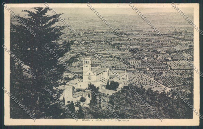 Perugia Assisi cartolina MQ1370 – fronte