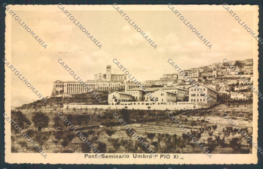 Perugia Assisi cartolina MQ1373 – fronte
