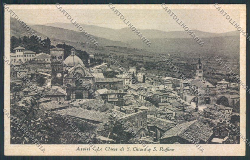 Perugia Assisi cartolina MQ1375 – fronte
