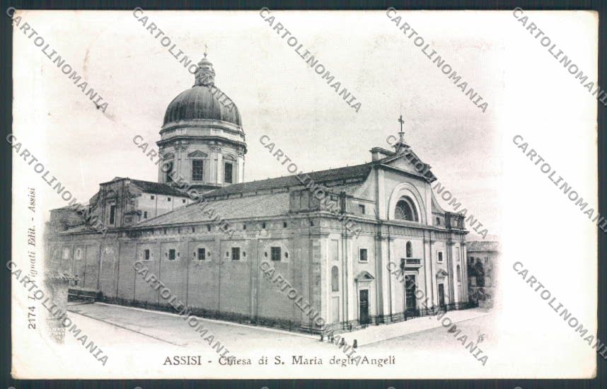 Perugia Assisi cartolina MQ1377 – fronte