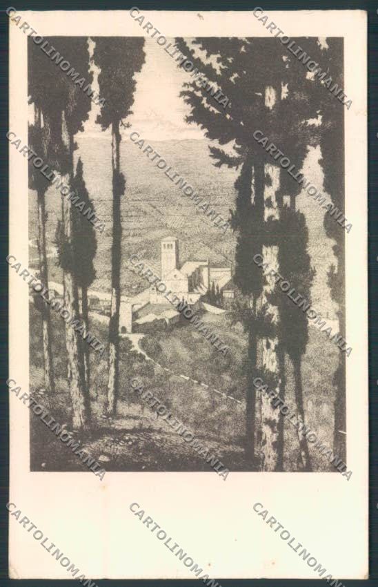 Perugia Assisi cartolina MQ1378 – fronte