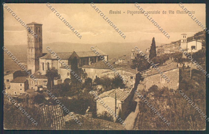 Perugia Assisi cartolina MQ1386 – fronte