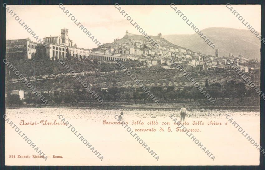 Perugia Assisi cartolina MQ1387 – fronte