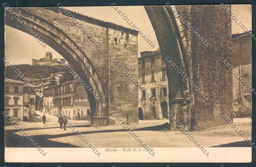 Perugia Assisi cartolina MQ1390 – fronte