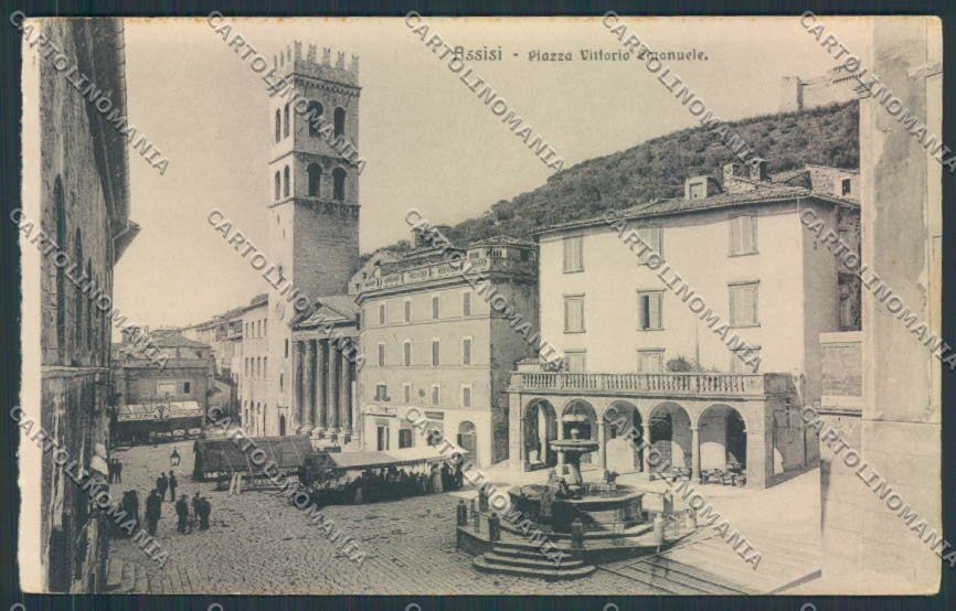 Perugia Assisi cartolina MQ1393 – fronte