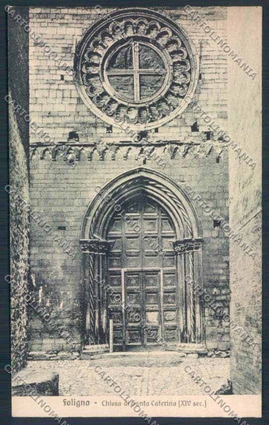 Perugia Foligno cartolina MQ1409 – fronte