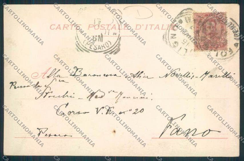 Perugia Foligno cartolina MQ1415 – retro