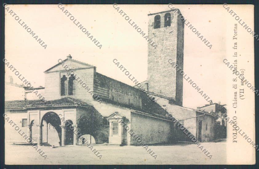Perugia Foligno cartolina MQ1418 – fronte