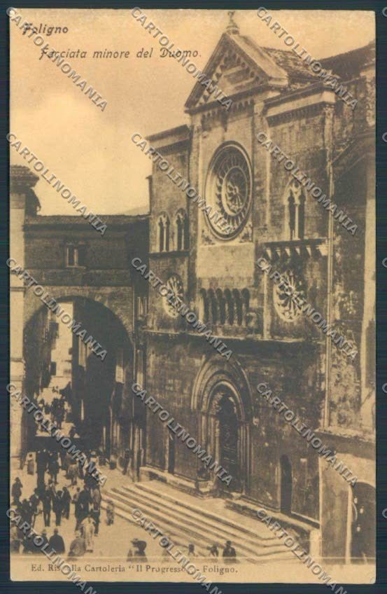 Perugia Foligno cartolina MQ1419 – fronte