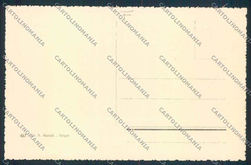 Perugia Foligno Colfiorito cartolina MQ1423 – retro