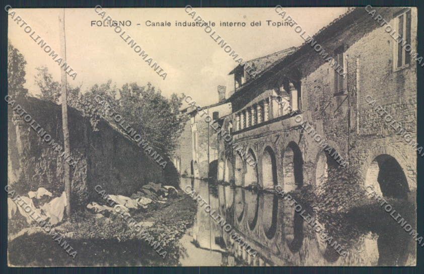 Perugia Foligno cartolina MQ1431 – fronte