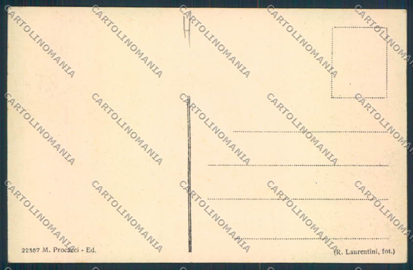 Perugia Foligno cartolina MQ1431 – retro
