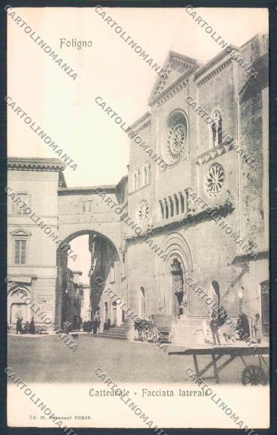 Perugia Foligno cartolina MQ1438 – fronte