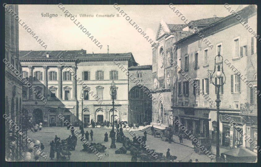 Perugia Foligno cartolina MQ1441 – fronte