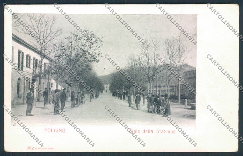 Perugia Foligno cartolina MQ1448 – fronte