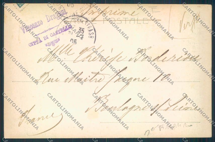 Perugia Gubbio STRAPPINO cartolina MQ1459 – retro