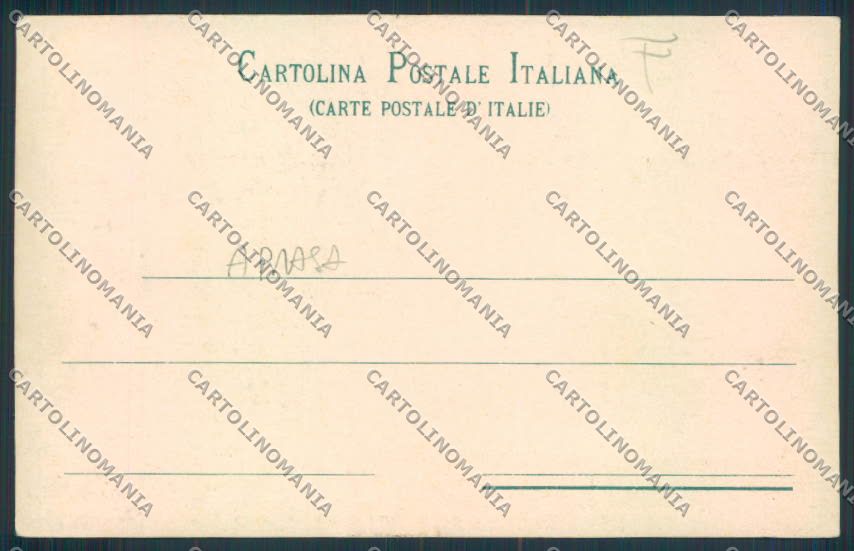 Perugia Gubbio ABRASA cartolina MQ1461 – retro