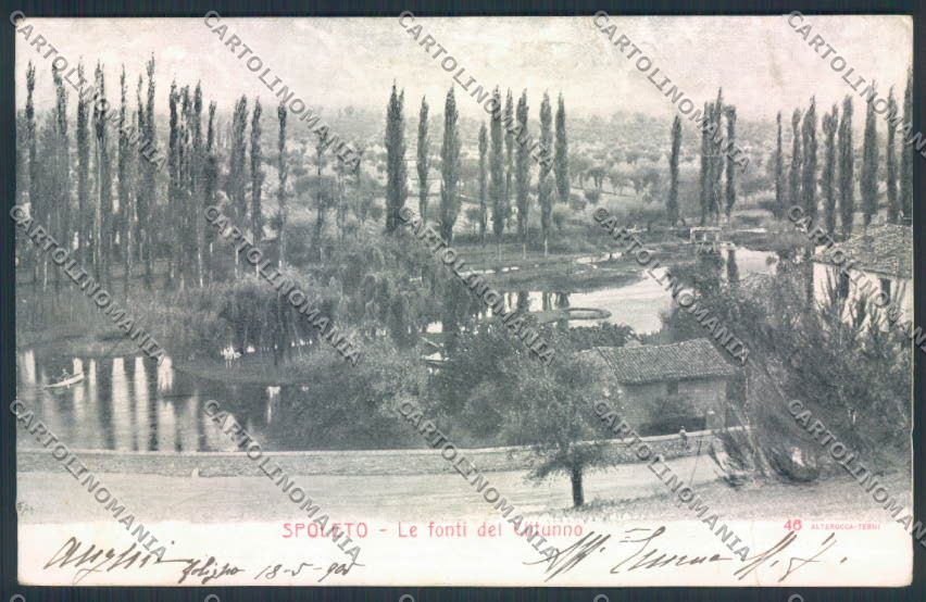 Perugia Spoleto STRAPPINO cartolina MQ1474 – fronte