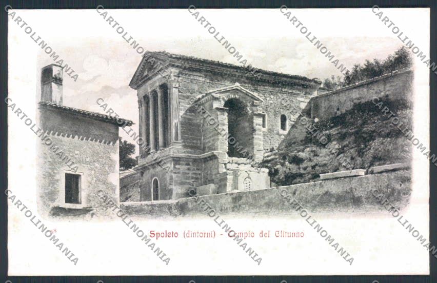 Perugia Spoleto cartolina MQ1476 – fronte