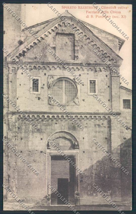 Perugia Spoleto cartolina MQ1481 – fronte