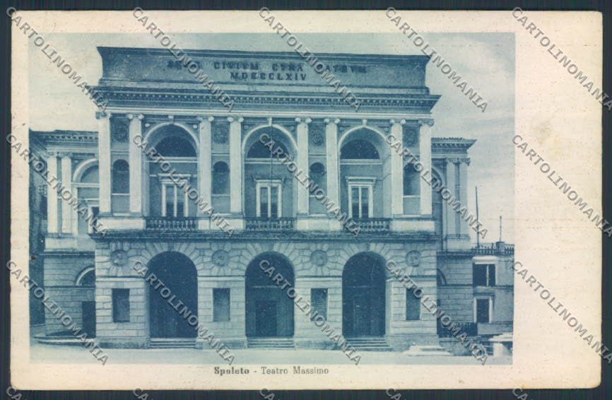 Perugia Spoleto cartolina MQ1486 – fronte