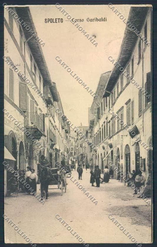 Perugia Spoleto cartolina MQ1494 – fronte
