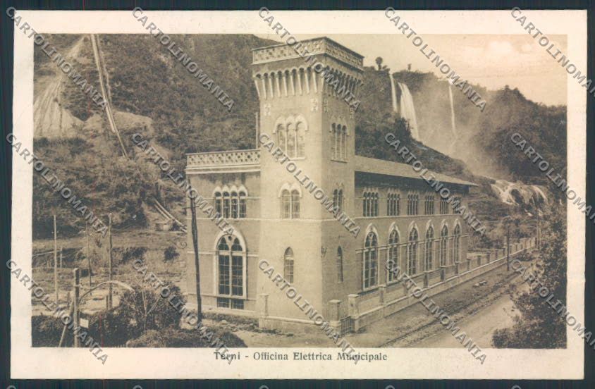 Terni Città Officina Elettrica cartolina MQ1502 – fronte