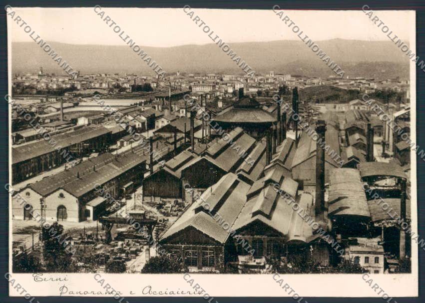 Terni Città Acciaierie RIFILATA FG cartolina MQ1521 – fronte