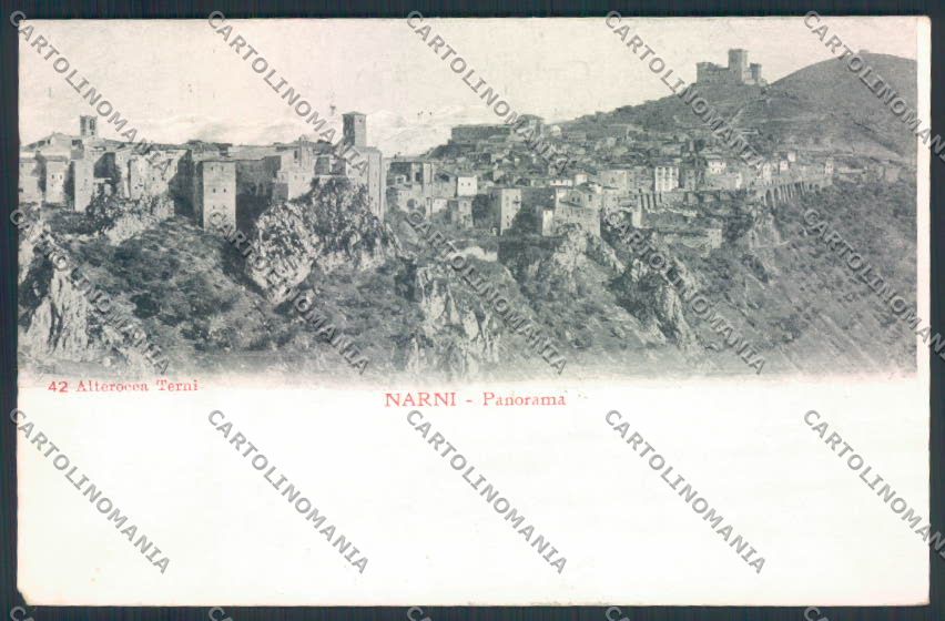 Terni Narni cartolina MQ1534 – fronte