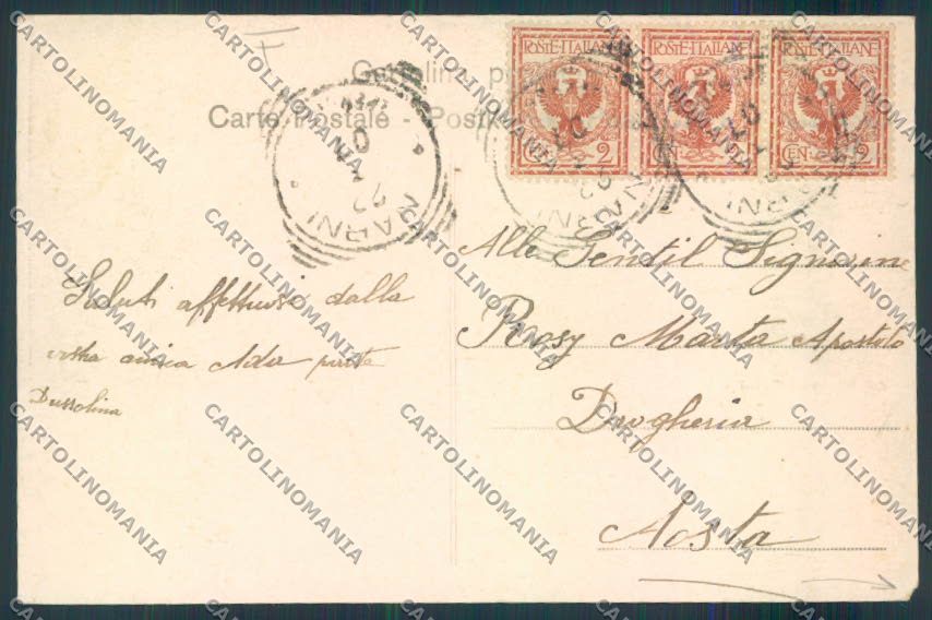Terni Narni cartolina MQ1534 – retro