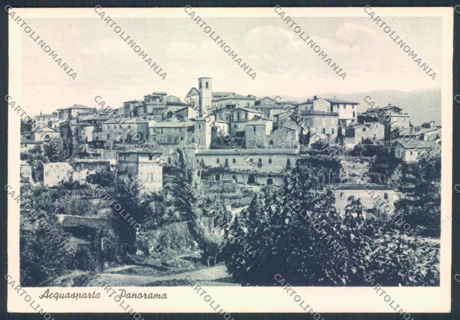 Terni Acquasparta FG cartolina MQ1584 – fronte