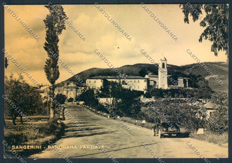 Terni Sangemini FG cartolina MQ1585 – fronte
