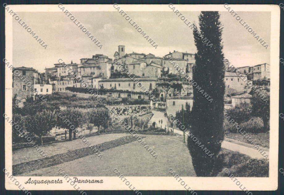 Terni Acquasparta FG cartolina MQ1591 – fronte