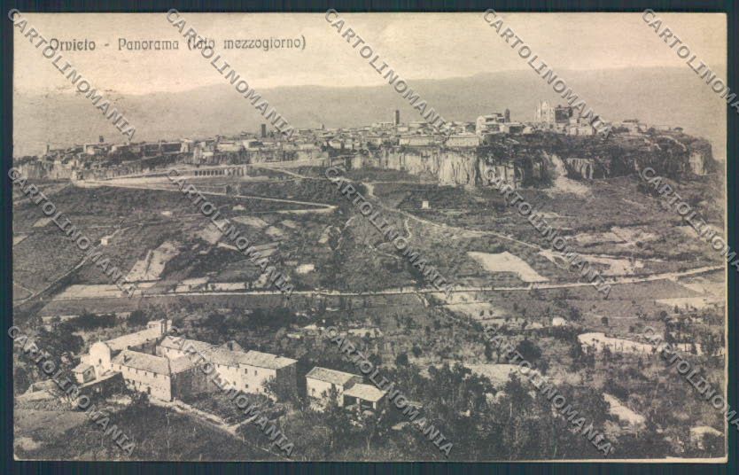 Terni Orvieto cartolina MQ1597 – fronte
