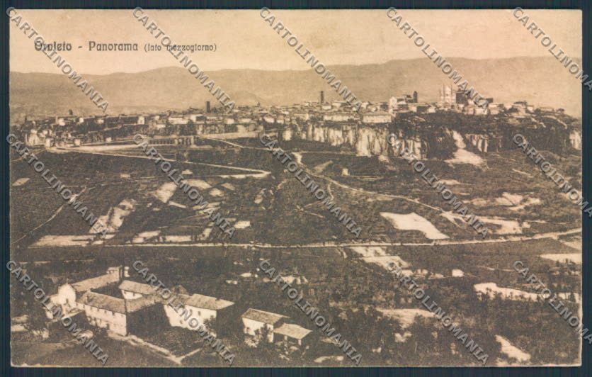 Terni Orvieto cartolina MQ1598 – fronte