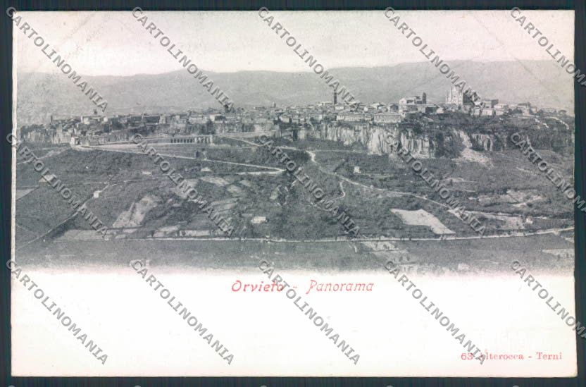 Terni Orvieto cartolina MQ1599 – fronte