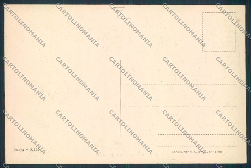 Terni Orvieto cartolina MQ1602 – retro