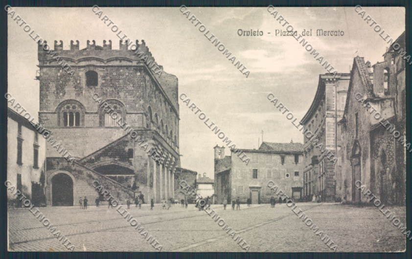 Terni Orvieto ABRASA cartolina MQ1607 – fronte