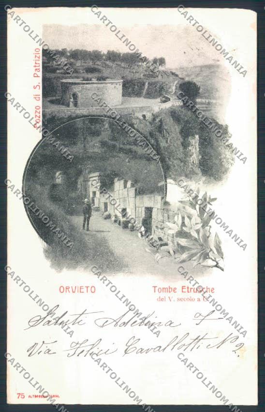 Terni Orvieto cartolina MQ1610 – fronte