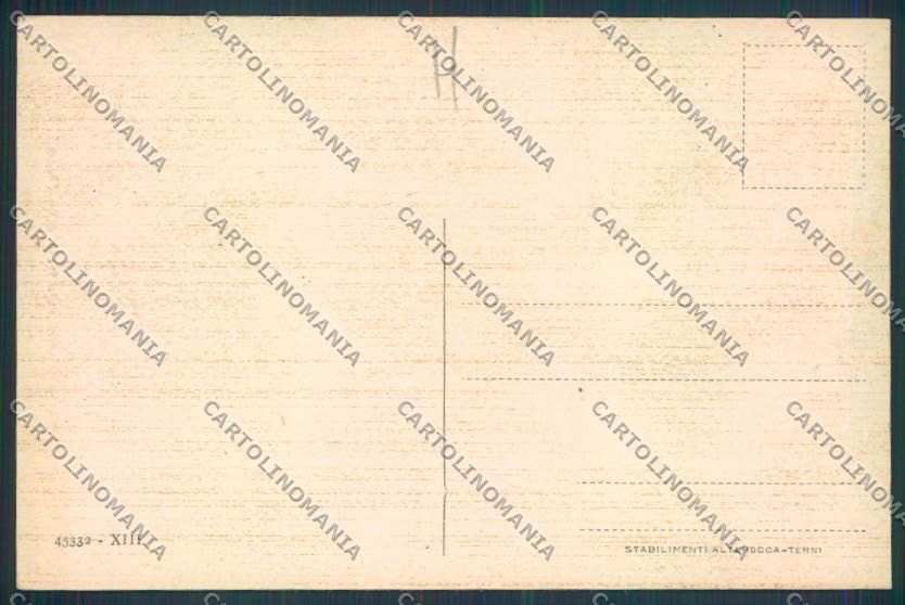 Terni Orvieto cartolina MQ1611 – retro
