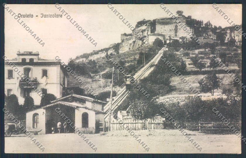 Terni Orvieto Funicolare cartolina MQ1615 – fronte