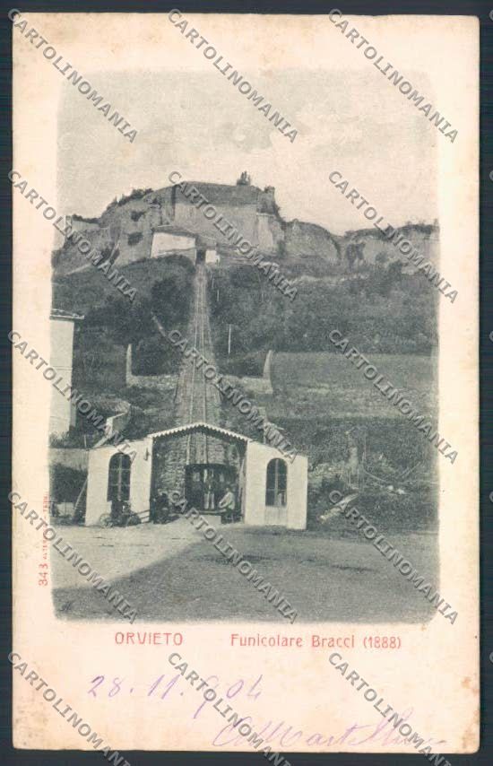 Terni Orvieto Funicolare cartolina MQ1618 – fronte