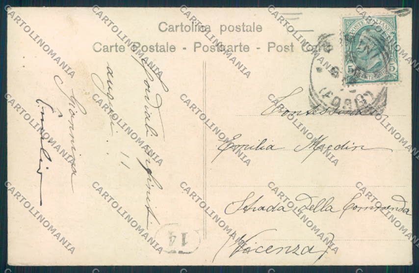 Rimini Città cartolina MQ1661 – retro