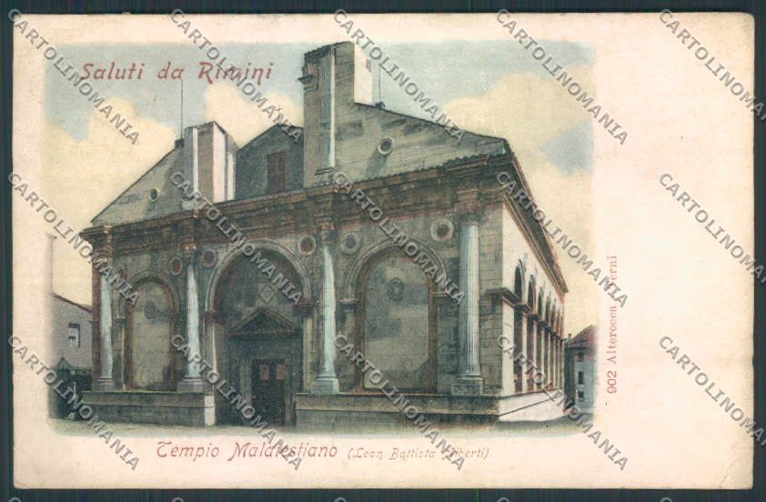 Rimini Città Saluti da PIEGHINE cartolina MQ1673 – fronte