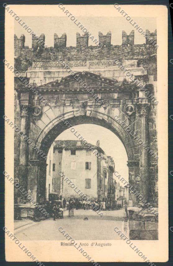Rimini Città ABRASA cartolina MQ1677 – fronte