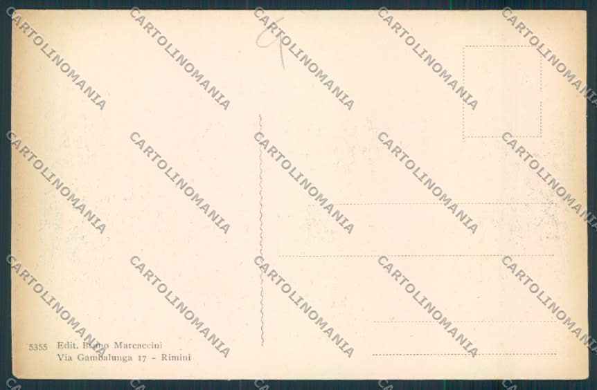 Rimini Città cartolina MQ1685 – retro