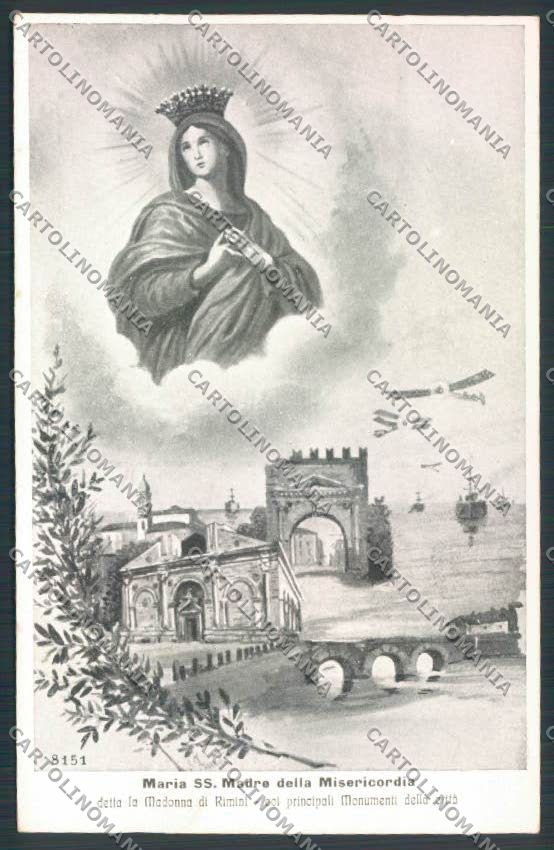 Rimini Città Aviazione cartolina MQ1687 – fronte