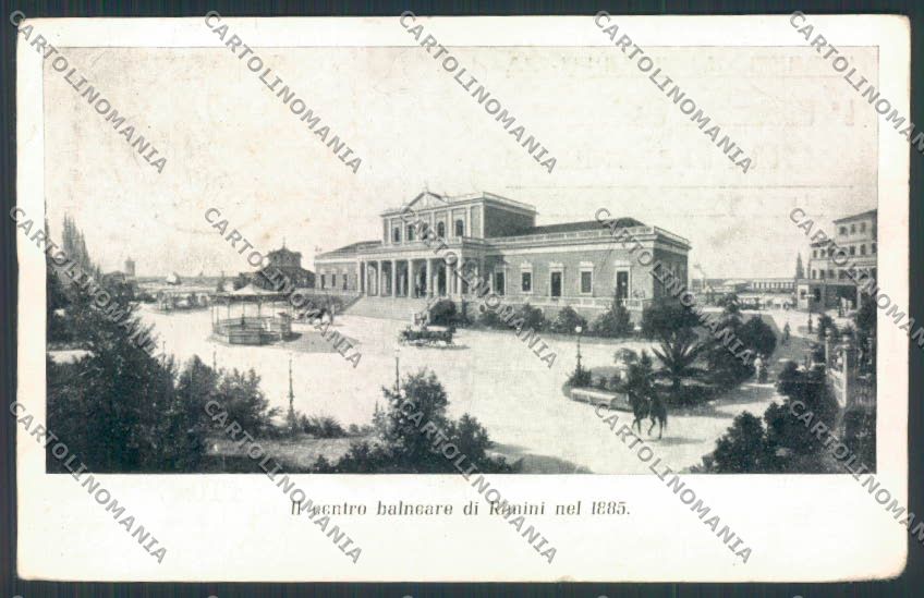 Rimini Città Filatelia cartolina MQ1689 – fronte