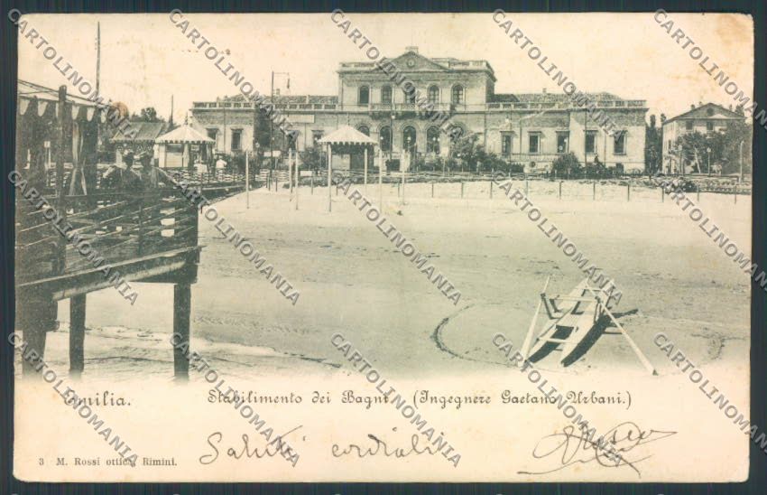 Rimini Città STRAPPO PIEGHINA cartolina MQ1694 – fronte
